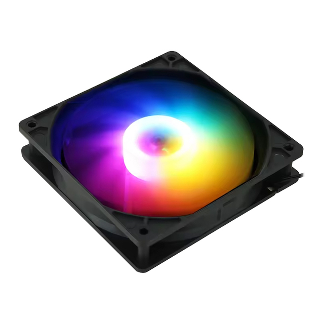 Manufacturer Price OEM/ODM PC Case Fans 120mm Air Cooling Fan RGB 4Pin Computer Cooler Radiator 12V Gaming PC Case Fan