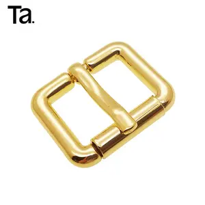 TANAI groothandel zinklegering gold metal fabrikant direct hardware 20mm pin gesp met roller buis