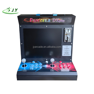JY Meilleures ventes <span class=keywords><strong>Pandora</strong></span> DX Plus 20800 en 1, borne d'arcade classique 17 pouces pour 2 joueurs avec monnayeur, usage commercial - Product Image 1