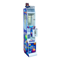 Machine de jeu d'arcade pour enfants, à monnayeur, avec mini-grue à griffes pour attraper les peluches et les jouets