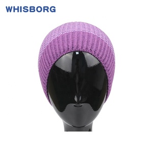 Ấm Len Thiết Kế Chất Lượng Cao Bán Buôn Phụ Nữ <span class=keywords><strong>Hat</strong></span> Với Gân Dệt Kim Dày Biểu Tượng Dành Cho Người Lớn Slouchy Womens Thiết Kế Beanies - Product Image 2