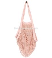Filet de coton biologique personnalisé, fourre-tout pour courses, String de marché écologique, sacs en maille pour épicerie