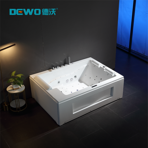 <span class=keywords><strong>Piscine</strong></span> creusée avec bain à remous SPA Bain à remous Massage en acrylique face à face Baignoires agréables Massage intérieur pour 2 personnes - Product Image 4