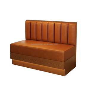 Juego de Comedor Moderno de Lujo Ligero, Duradero y Ecológico, Mesa y Sillas de Madera para Cafetería, Asientos de Cuero Negro para <span class=keywords><strong>Restaurante</strong></span> - Product Image 3