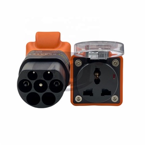 อะแดปเตอร์ XPENG Type <span class=keywords><strong>2</strong></span> EV Connector สำหรับ BYD Xpeng Voyath Seres 5 กำลังสูง 6000W V2L แบบ Type2 เป็น GBT พร้อมเครื่องทดสอบแบตเตอรี่ - Product Image 1
