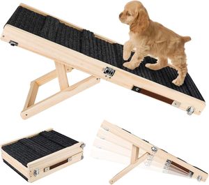 Escaleras portátiles para mascotas Rampa plegable para perros pequeños Rampa para perros para sofá - Product Image 1