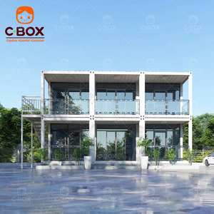 Cbox Upgrade, maison préfabriquée de luxe à deux étages, hôtel modulaire, villa, complexe hôtelier, maison mobile en conteneur - Product Image 1