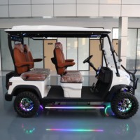 Nouveau modèle 2026 – Voiturette de golf électrique tout-terrain avec batterie au lithium, logo et couleur personnalisables disponibles