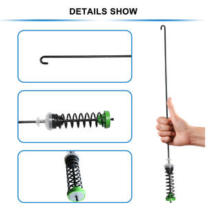 Varillas de suspensión para lavadora W11130362, resortes amortiguadores de acero con barra de equilibrio y soporte para reparación de electrodomésticos - Product Image 3