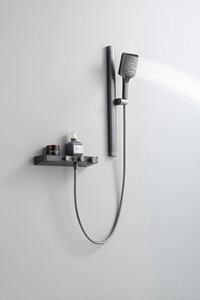 Juego de Ducha con Filtro de Lluvia, Cascada, 2 Manijas, 2 Salidas de Agua, Brazo Elevador - Product Image 5