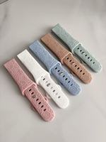 Tali Jam Tangan Pintar Silikon 18mm 20mm Desain Sport Loop Pengganti Gesper Pin untuk Garmin Forerunner Seri 12 Warna