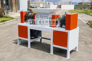 QD-600 Industrial Scrap Metal Double Shaft Shredder For Sale