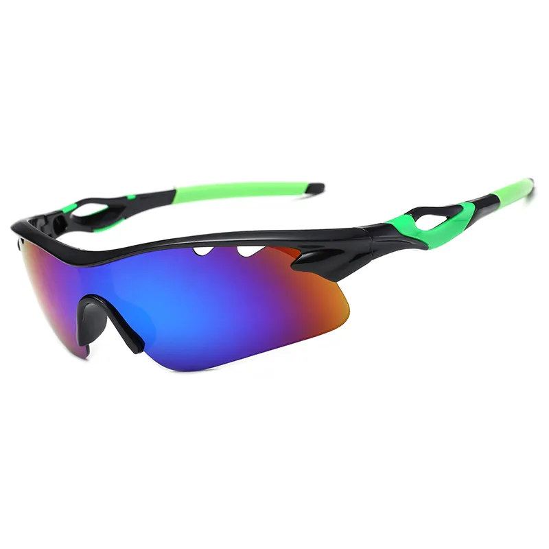 Novos fabricantes Atacado UV400 Unisex Equitação Ciclismo Sports Eyewear Óculos Outdoor Sports Windproof Sunglasses