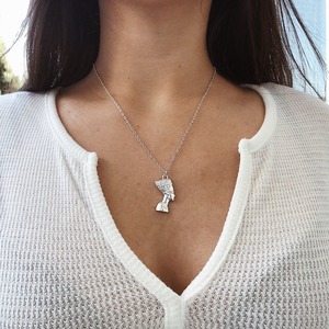 Collier égyptien Tutankhamon Nefertiti pour maman, bijoux pour femmes, Sphinx, reine égyptienne, pharaon, Isis, Horus, pendentifs - Product Image 5