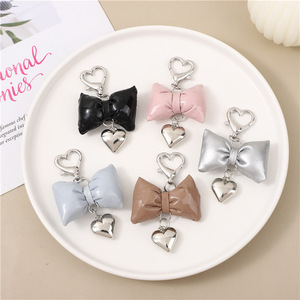 <span class=keywords><strong>Llavero</strong></span> Promocional con Pentagrama Rosa, Colgante de Estrella Rojo Rosa, Dulce, Genial y Picante para Chicas, <span class=keywords><strong>Llavero</strong></span> para Mochila de Novia - Product Image 4
