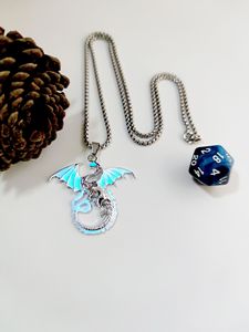 Collana del Drago di Game of Thrones GTT03, Ciondolo per Feste Rave e Uso Quotidiano, Regalo Unisex per Compleanno - Product Image 4