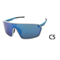 Lunettes de soleil sportives légères OEM ODM avec monture TR90, verres haute définition, pour VTT et cyclisme, personnalisables pour équipes