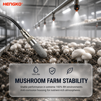 Sonde de température et d'humidité étanche HENGKO I2C pour la surveillance des serres et de la culture de champignons