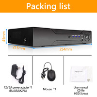 Enregistreur XVR analogique coaxial 16 canaux / 4 canaux / 8 canaux / 32 canaux, AHD/CVI/TVI, HD DVR M398