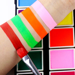 طلاء وجه وجسم احترافي من GP بألوان قوس قزح، عبوة إعادة تعبئة 10 جرام، طلاء وجه مائي للأطفال والكبار - Product Image 4