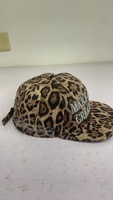 Casquette Snapback en Coton Acrylique avec Broderie 3D en Cuir de Léopard, de Serpent et de Crocodile, Vente en Gros ou Personnalisée