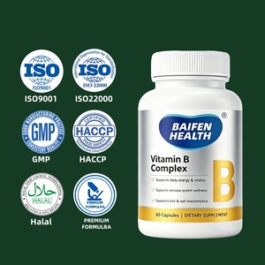 Cápsulas de Complejo Vitamínico B de Marca Privada OEM/ODM, Fórmula para Apoyar el Metabolismo Energético, la Salud Nerviosa y el Cuidado Físico Diario - Product Image 3