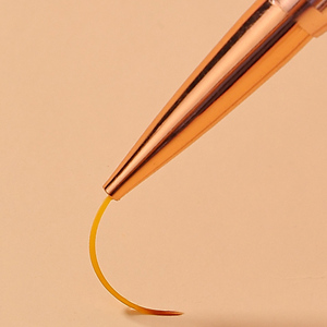 Pinceaux de manucure personnalisés à double face avec manche en strass et diamants, extra longs, pour détails fins, gel, liner et peinture de rayures - Product Image 2