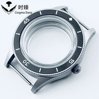 Boîtier de montre rétro 40 mm, directement de l'usine, avec lunette en céramique luminescente, compatible avec les mouvements NH34 NH35 NH36 NH38 NH70 NH72, verre saphir antireflet.