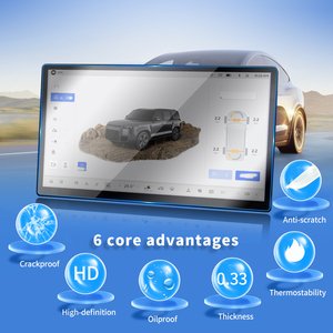 Autocollants de protection d'écran pour NIO Firefly 2025 2026, <span class=keywords><strong>film</strong></span> en verre trempé, accessoires multimédias Carplay pour véhicule, vente en gros - Product Image 2