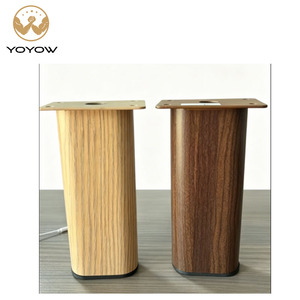Modern Heavy Duty Strong Wood-grain Finished Iron Furniture Legs for Sofa Living Room TV Stand Dresser & Cabinet - Product Image 6
