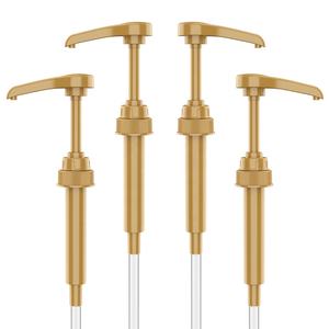 4 حزمة موزع مضخة شراب القهوة ذهبية توراني مضخة شراب القهوة اعدادات المطبخ يتناسب مع حدوده 25.4 اونصة/750 مل توراني ودافينشي - Product Image 2