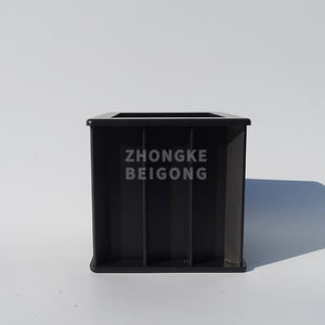 Moule d'essai de compression de béton prix usine 100 mm moule en béton en plastique moule d'essai de <span class=keywords><strong>cube</strong></span> - Product Image 4