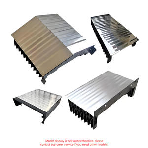 Protection d'axe Z pour centre d'usinage CNC, soufflet flexible en métal, protection anti-poussière, faible bruit - Product Image 5