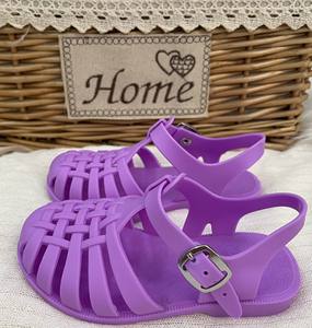 Nuevas Sandalias de Gelatina para Niños, Zapatos Romanos Baotou, Zapatos Casuales con Botón Oculto para Jardín de Infancia y Playa - Product Image 3