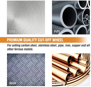 Gudang DE Pengiriman 24 Jam Gratis Pengiriman 50 Buah Cakram Potong 4-1/2 inci X 0,040 inci X 7/8 inci 4,5 inci untuk Baja Tahan Karat & Logam - Product Image 6