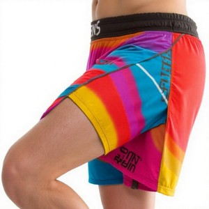 กางเกงกีฬาสองชั้นกันน้ำพร้อม<span class=keywords><strong>ซับ</strong></span>ในระบายอากาศ - แห้งเร็วและยืดหยุ่นสำหรับทุกกีฬาและการฝึกซ้อม - Product Image 5