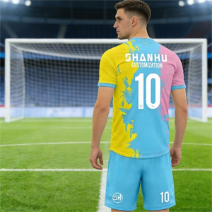 Camiseta de Fútbol Personalizada con Sublimación Completa, Ropa Deportiva de Secado Rápido, Poliéster Transpirable, Camiseta de Fútbol Deportiva para Hombre - Product Image 2