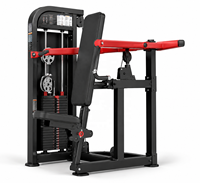 Machine professionnelle de musculation des épaules à charges sélectionnables pour la musculation des deltoïdes, équipement de fitness pour salle de sport