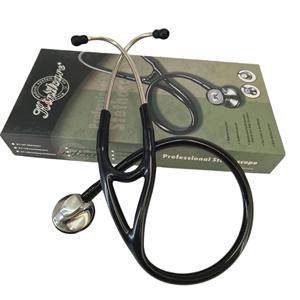 Estetoscopio de Acero Inoxidable de una Sola Cara KT-150 con Cabeza Plateada y Gancho para la Oreja, Clase II para Comercio Exterior - Product Image 3