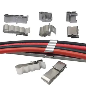 HF cabel clamp cable clip clips entry canopy panel car parking port carbon seteel rail solar