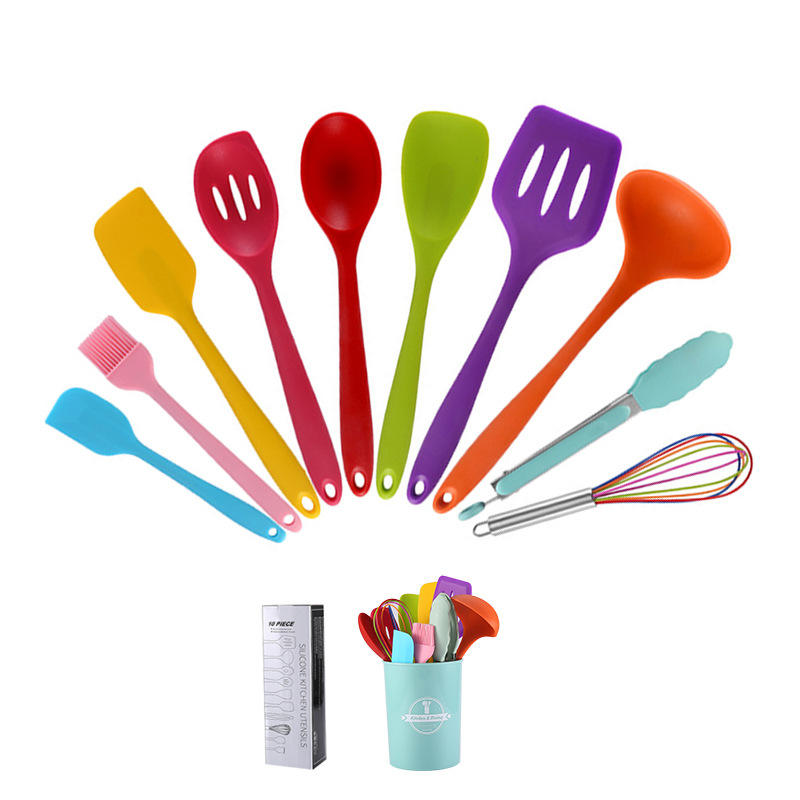 Ensemble de 10 pièces colorées