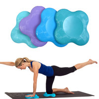 LADYGLOW Coussin de genou souple pour yoga avec protection épaisse pour les coudes, coussin pour les mains et la tête en matériau EVA pour la protection