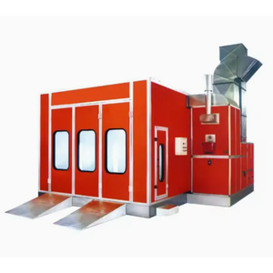 Cabine de <span class=keywords><strong>peinture</strong></span> automobile avec chauffage au brûleur diesel Riello, éclairage LED et fonction de séchage |   Atelier automobile, <span class=keywords><strong>peinture</strong></span> de <span class=keywords><strong>carrosserie</strong></span> - Product Image 5