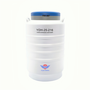 ภาชนะเก็บไนโตรเจนความเย็นสูง รุ่น YDH-1.5-30 ความจุ 1.5 ลิตร สำหรับขนส่งแบบแห้ง ยี่ห้อ WOBO ผลิตจากอะลูมิเนียม อายุการใช้งานยาวนาน - Product Image 1