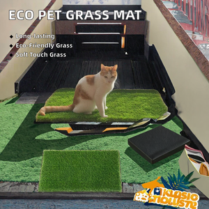 <span class=keywords><strong>Tapis</strong></span> <span class=keywords><strong>de</strong></span> gazon artificiel <span class=keywords><strong>pour</strong></span> animaux <span class=keywords><strong>de</strong></span> compagnie avec base en caoutchouc souple <span class=keywords><strong>pour</strong></span> chats et chiens d'intérieur et d'extérieur - Product Image 5