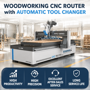 1328 Atc Cnc Router Machine for Wood 3 Axis 9kW Air Cooling Spindle Atc Cnc Router Machine for Panel Furniture Making