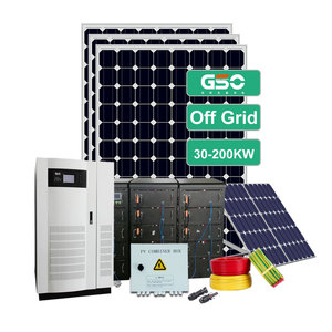 แผงโซลาร์เซลล์ 30kw 40kw 50kw 60kw 80kw 100kw 200kw และระบบกักเก็บพลังงานแบบออลอินวันสำหรับอุตสาหกรรม - Product Image 3