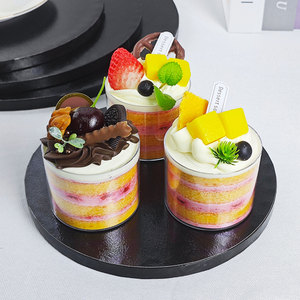Base para Pastel Personalizada SunShine, Mini Base para Pastel de 6, 7, 8, 10 y 12 Pulgadas, Bandeja para Postres, Platos de Papel Duro Plateados, Dorados, Negros y Blancos - Product Image 2