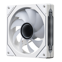 Ventilateur de refroidissement CPU Asiahorse VentQ Golf Infinity Mirror 120mm ARGB à roulement à huile, faible bruit, pour boîtier d'ordinateur de jeu PC