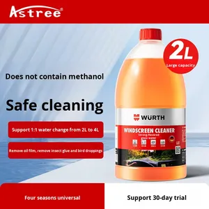 Liquide lave-glace écologique Astree 2L, anti-buée, nettoyant pour vitres, élimine les excréments d'oiseaux et déglace - Product Image 1